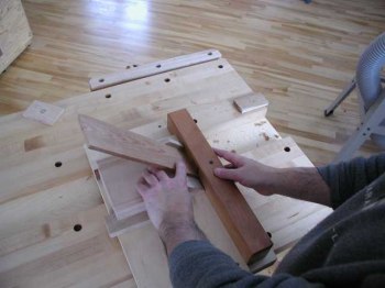 mitering a small box side