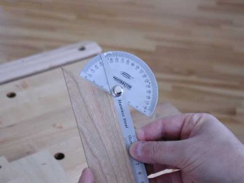 checking the angle again